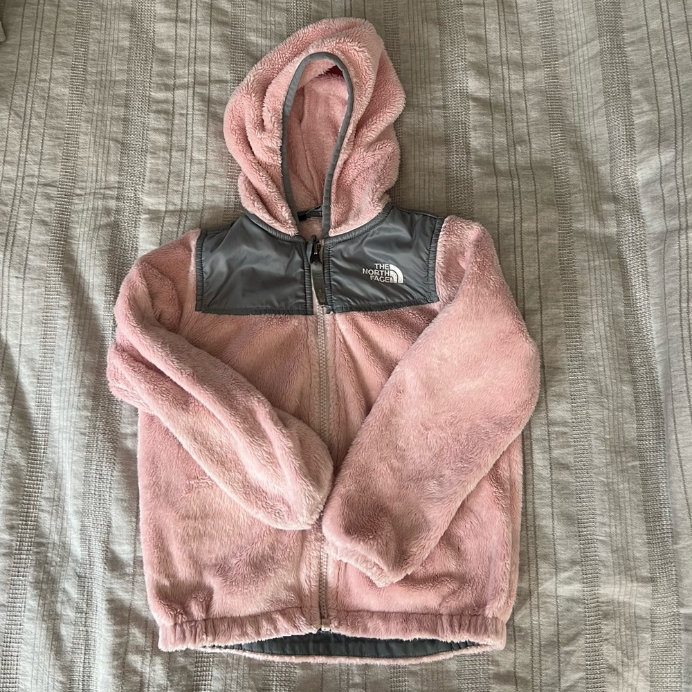 The North Face Fleece Pink Zip Up Hoodie / Jacket Toddler 4T
